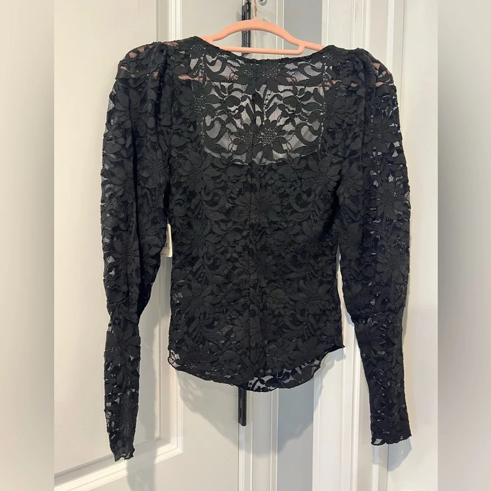 Free People Intimately Long Distance Layering Top in Flower Trail Size S NWT